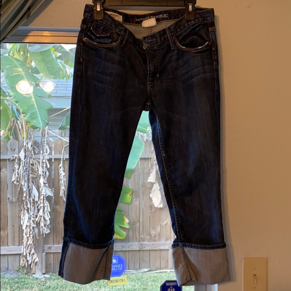 Modern Skinny Banana Republic Capris